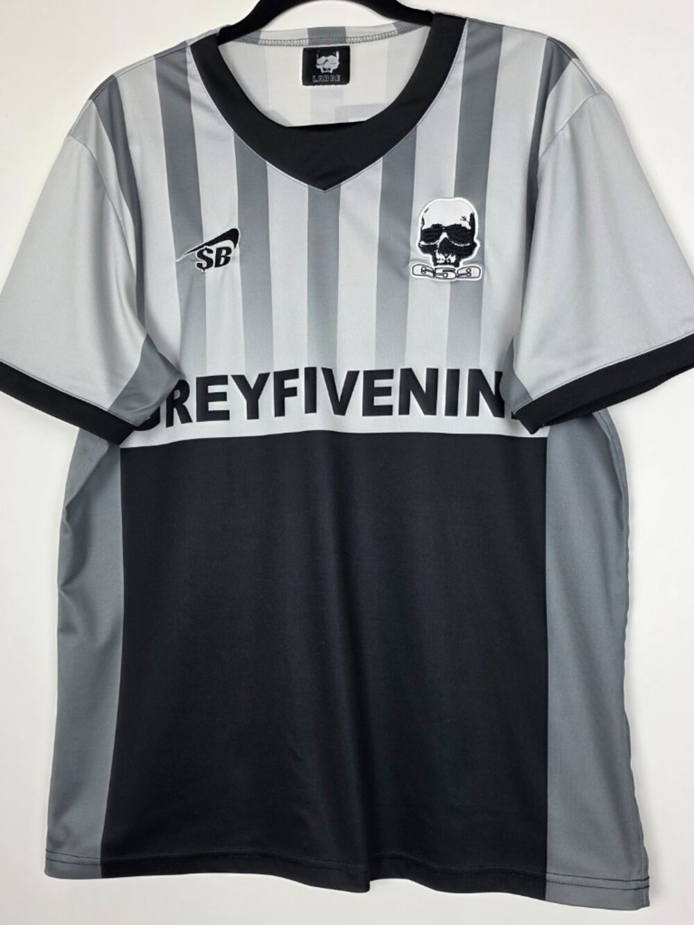 Grey Five Nine Records G59 $uicideboy$ Mens Large Short Sleeve Soccer Jersey